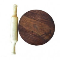 Wooden Chappathi Polpat and Roller 